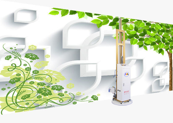 Ψηφιακός εκτυπωτής τοίχων μελανιού Eco, κάθετος εκτυπωτής 2.7m Inkjet τοίχων ύψος εικόνων δικτύου