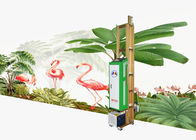 Zkmc κάθετη τοίχων Inkjet εκτυπωτών ψηφιακή ζωγραφική γυαλιού καμβά ξύλινη