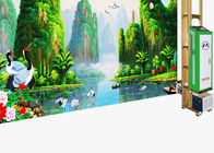 Zkmc κάθετη τοίχων Inkjet εκτυπωτών ψηφιακή ζωγραφική γυαλιού καμβά ξύλινη