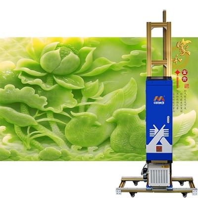 Τρισδιάστατος UV εκτυπωτής τοίχων Zkmc, απεριόριστο πλάτος άμεσο στον εκτυπωτή Inkjet τοίχων
