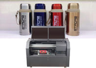 Αυτόματος UV εκτυπωτής 5 μήκος 150300mm κυλίνδρων Cmykw εκτύπωσης ζωγραφικής ετικετών μπουκαλιών χρωμάτων
