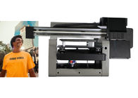Επίπεδης βάσης μηχανή εκτυπωτών υφασμάτων A3 ινών ενδυμάτων μπλουζών CMYKW