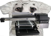 Επίπεδης βάσης μηχανή εκτυπωτών υφασμάτων A3 ινών ενδυμάτων μπλουζών CMYKW